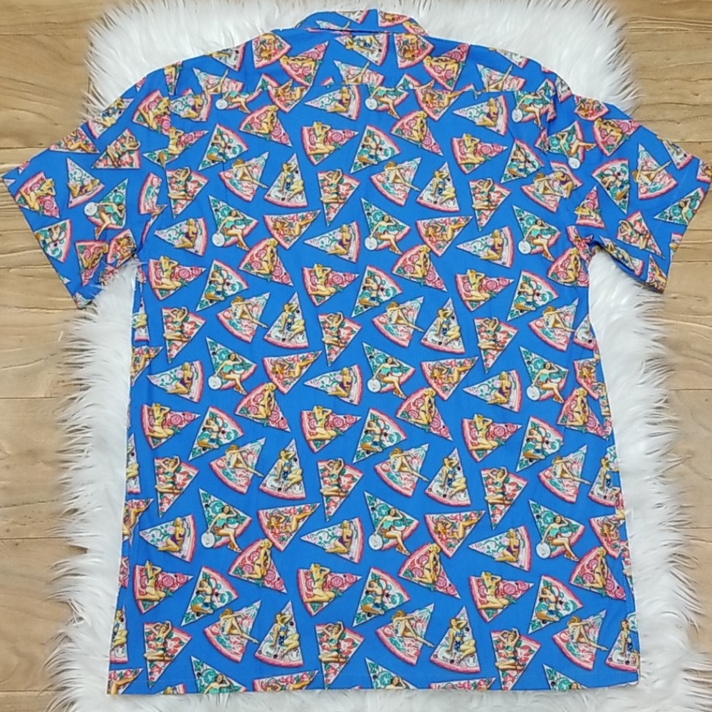 Haspel | Pizza & Pin Up Girl Shirt - Picture 6 of 10